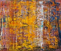 Interference patterns 4-2. Oil on canvas, 100 x 120 cm, 2014