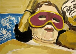 Live Show 06. Oil on wood, 60 x 42 cm, 2011