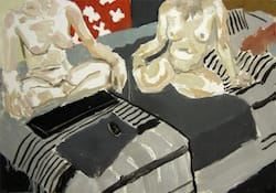 Live Show 16. Oil on wood, 60 x 42 cm, 2011