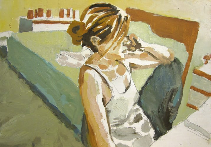 Live Show 09. Oil on wood, 42 x 60 cm, 2011