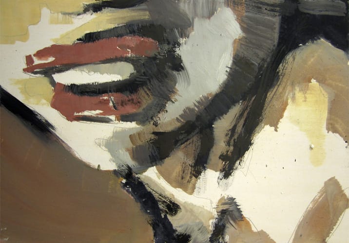 Live Show 14. Oil on wood, 42 x 60 cm, 2011