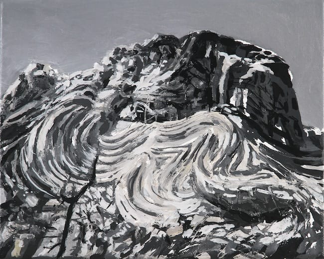 Tuca Culebres.  Oil on canvas, 30 x 24 cm,  2015